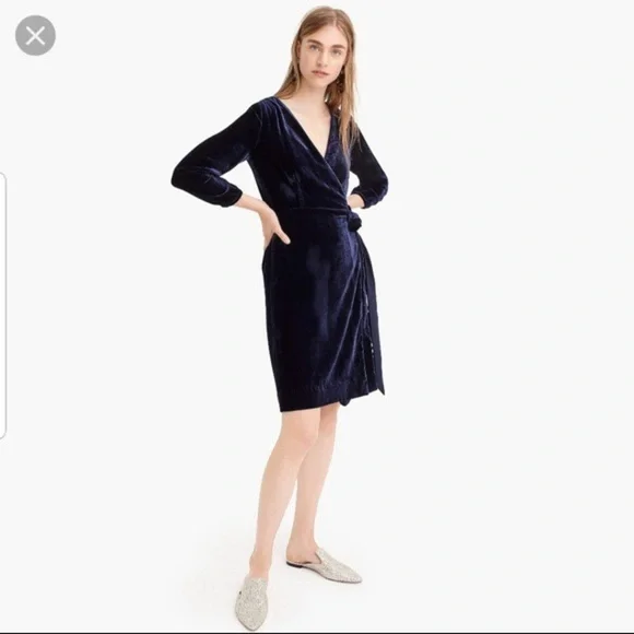 j crew christmas dress Long-sleeve Tie-waist Shirt-dress In Tartan For Women